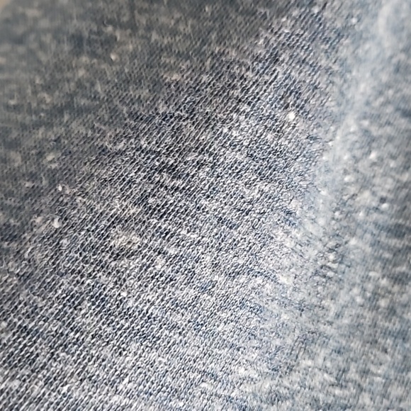 LuLaRoe Randy Heather Green Body with Heather Blue Sleeves Baseball Tee - Picture 6 of 14